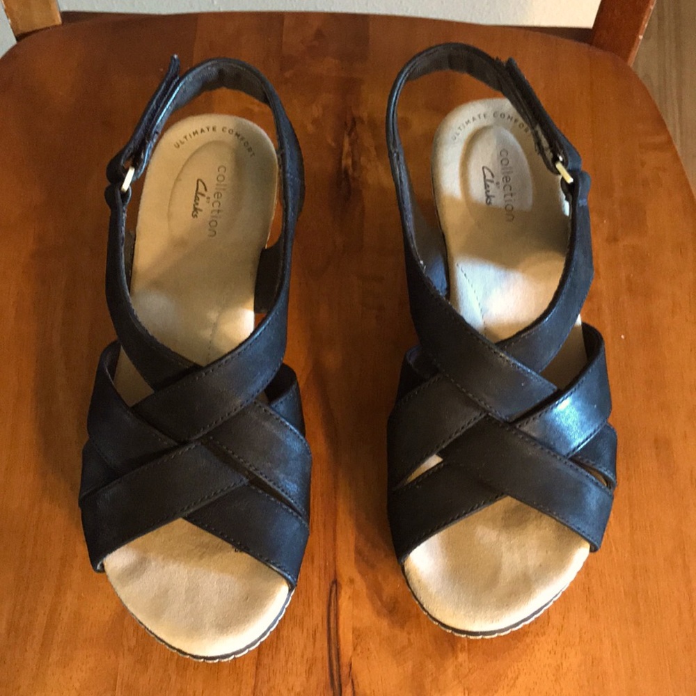 Clarks Collection Ultimate Comfort leather sandal